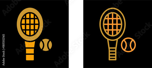 Racket Vector Icon