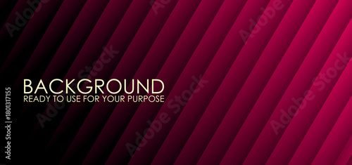 Abstract Diagonal Red Stripe Background | Dark Magenta Shaded Line Pattern |​ Elegant Deep Pink Geometric Texture