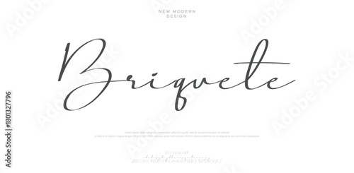 Hand drawn vector alphabet. Modern monoline signature script font. Elegant Signature Font. Best Alphabet Beautiful Calligraphy Signature Font lettering