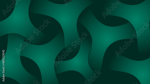Abstract dark teal background with smooth organic shapes and soft gradients, creating a modern, fluid, and elegant design suitable for digital art, wallpapers, and graphic projects.