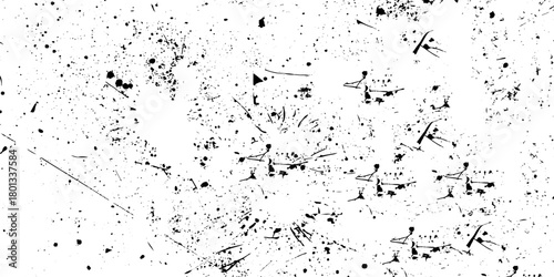 Abstract white and black grunge dust particle and dust grain texture. old grunge texture with scratches and cracks paint wall texture. dust overlay distress grain with scratch grunge urban background.