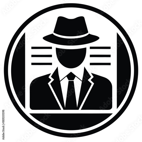 background check vector icon