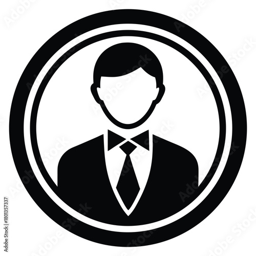 candidate profile vector icon