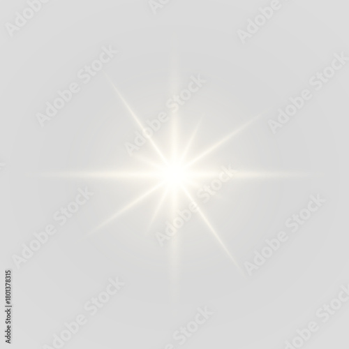 Golden sunlight beams piercing through foggy forest. Soft, warm atmosphere with sparkling dust particles. Suitable for nature, fantasy, and serene scenes. PNG