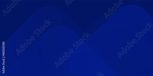 Abstract blue background. Modern simple blue geometric design. Minimal shapes. Suit for booklet brochure simple abstract
