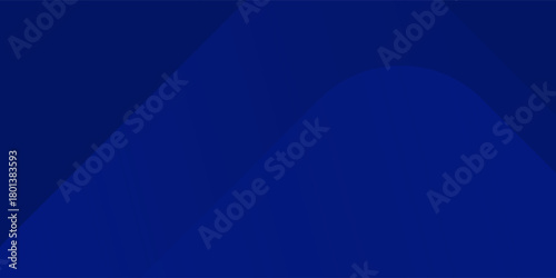 Abstract blue background. Modern simple blue geometric design. Minimal shapes. Suit for booklet brochure simple