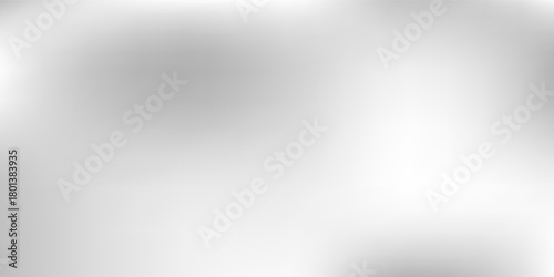 Silver art foil background with metal mirror texture. Chrome gradient surface with light gloss abstract modern