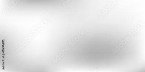 Silver art foil background with metal mirror texture. Chrome gradient surface with light gloss abstract