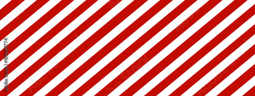 Bold red and white stripes ideal for holiday cards