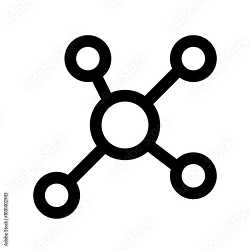 molecule reguler icon