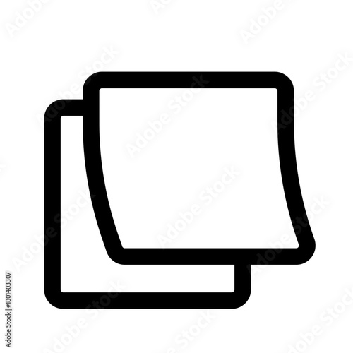 sticky notes reguler icon