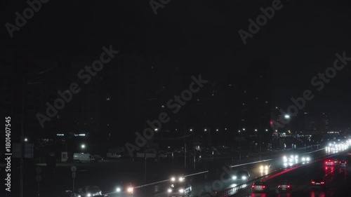 Power outages in Kyiv. Dark houses and streets without lighting after Russian shelling