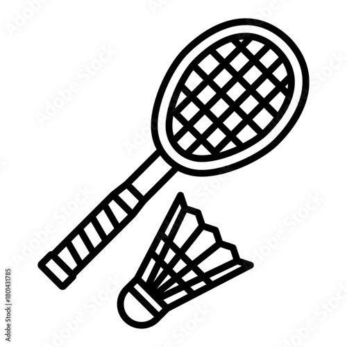 Badminton Icon