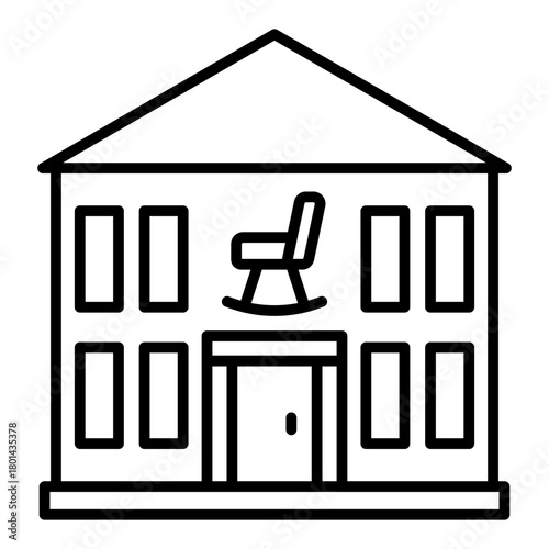 Retirement home Icon