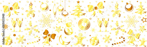 Christmas and New Year Banner