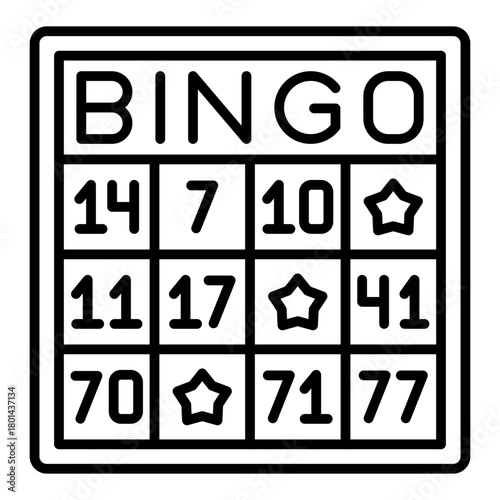 Bingo Icon