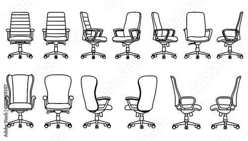 Office chair designs ergonomic chair swivel chair product plan