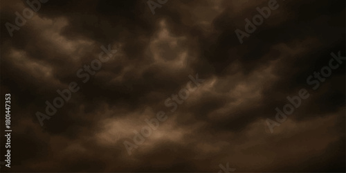 Dramatic dark stormy time lapse clouds in a blue summer sky before the rain