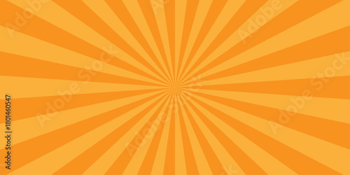 Minimal gradient sunrise radiate striped wave geometric circus light Colorful sun rays sunburst pattern background. Sunburst background vector illustration pattern beam rays.	