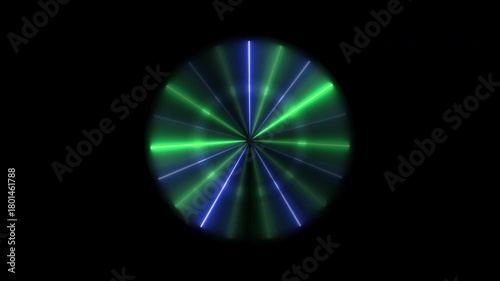 Glowing lines Led neon loop suitable for concerts, tv shows, vj projections, dance music videos, show parties, night clubs, discos, and much more. 4k