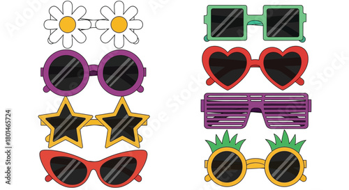 Get groovy with these stylish and funky sunglasses for summer fun