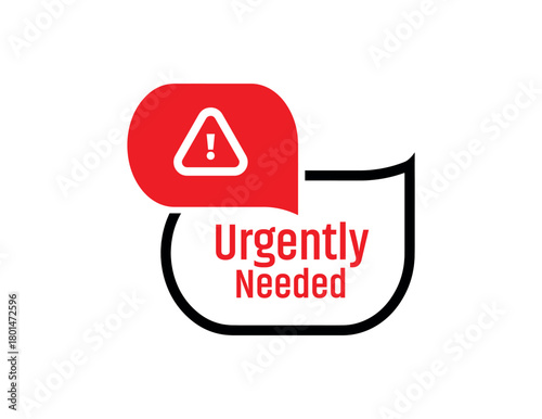 Urgently Needed text