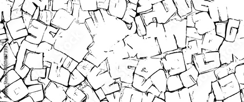 Vector distressed grunge seamless pattern concept 