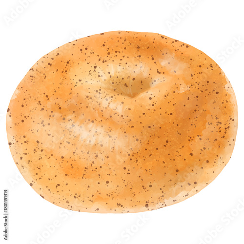 リアルなベーグル1個(アールグレー・紅茶)