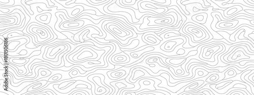 Abstract Topographic Contour Lines Pattern Background 4.