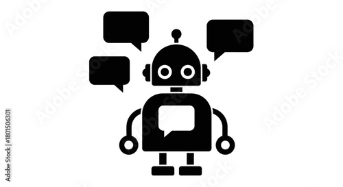 Robot chatbot ai assistant automation customer service technology