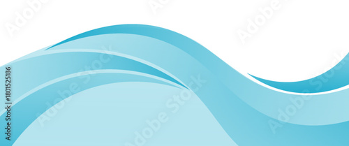 Blue and white business wave banner background. vector. eps 10