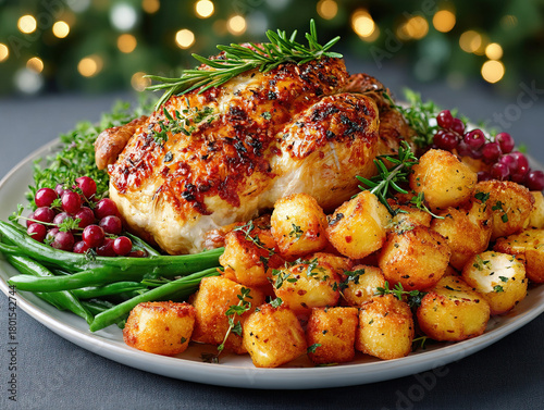 a roast turkey for Christmas