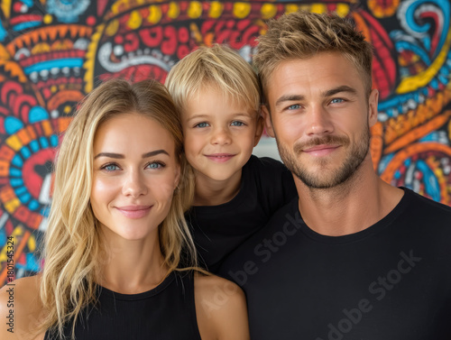 cool family portrait
