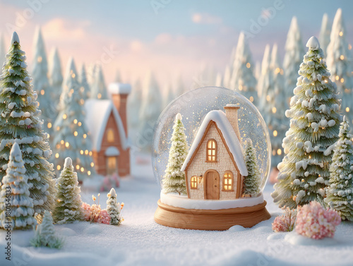 empty snowglobe