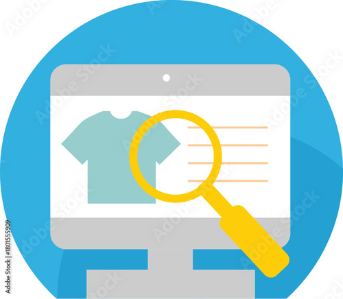 Flat Design E-Commerce Icons