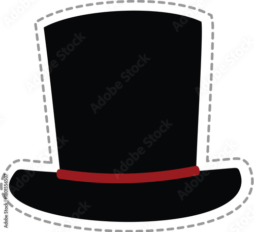 Hat icons of various professions careers