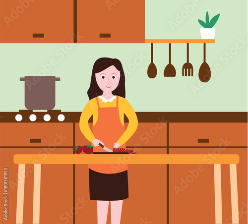 Kitchen Scene