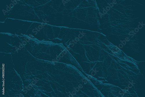 Distressed Blue Leather Background Texture.