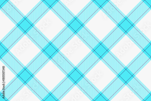 Classic plaid pattern in calming light blue  white. Perfect for backgrounds, textiles, or adding a subtle touch of style to your project. Versatile and elegant.