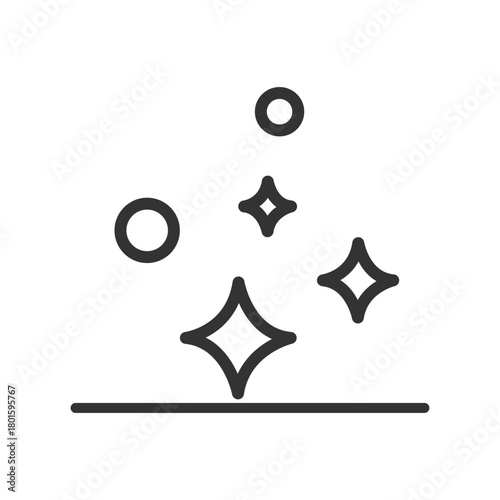 Clean surface icon isolated flat style design.