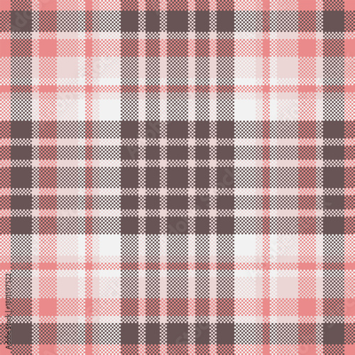 Horizontal tartan vector background, creativity pattern fabric check. Flannel textile plaid texture seamless in pastel and light colors.