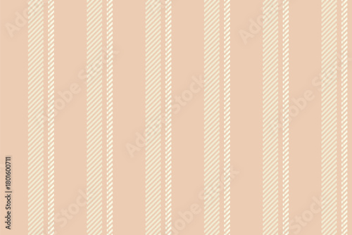 Classic vertical stripe pattern in pastel hues. Seamless texture for textiles, wallpaper, or backgrounds. Evokes warmth and tradition, ideal for design projects.