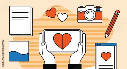 Share your creative passion with others through online portfolio work