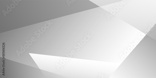 Abstract white and gray with light triangle modern background. texture white pattern. vector design