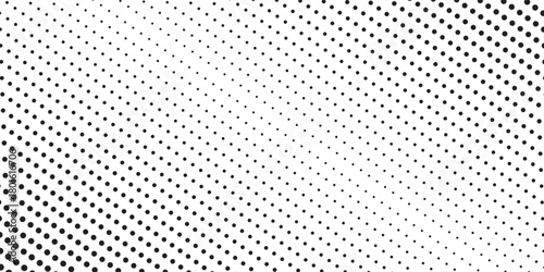 Set of halftone dots gradient pattern texture isolated on white background. Straight dotted spots using halftone circle dot raster texture. Vector blot half tone collection.