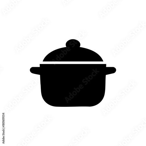 Cooking Pot Icon ｜ 鍋のシルエットアイコン