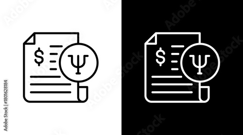 Bill  White Icon Set Design