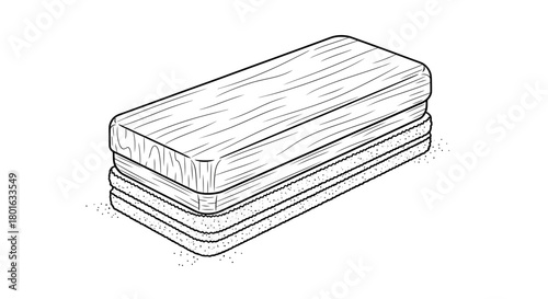 Stack of Wooden Planks with Visible Grain Pattern.
