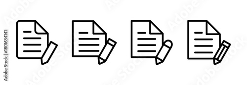 Note icon vector illustration. notepad sign and symbol
