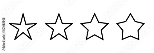 Star Icon vector illustration. rating sign and symbol. favourite star icon